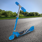 PU Street Runner Folding Kick Scooter 220lbs Scooter With Adjustable Height
