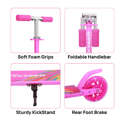 Multifunction Children Baby Two Wheel Kick Scooter 50kgs Load