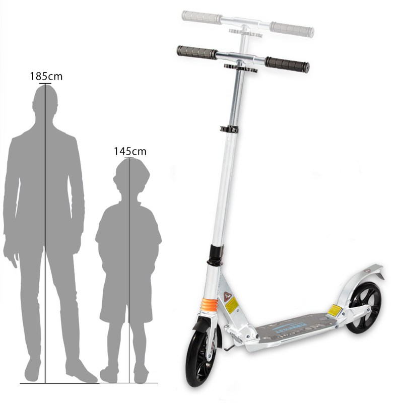 Rear 100KGS Scooter Adjustable Height